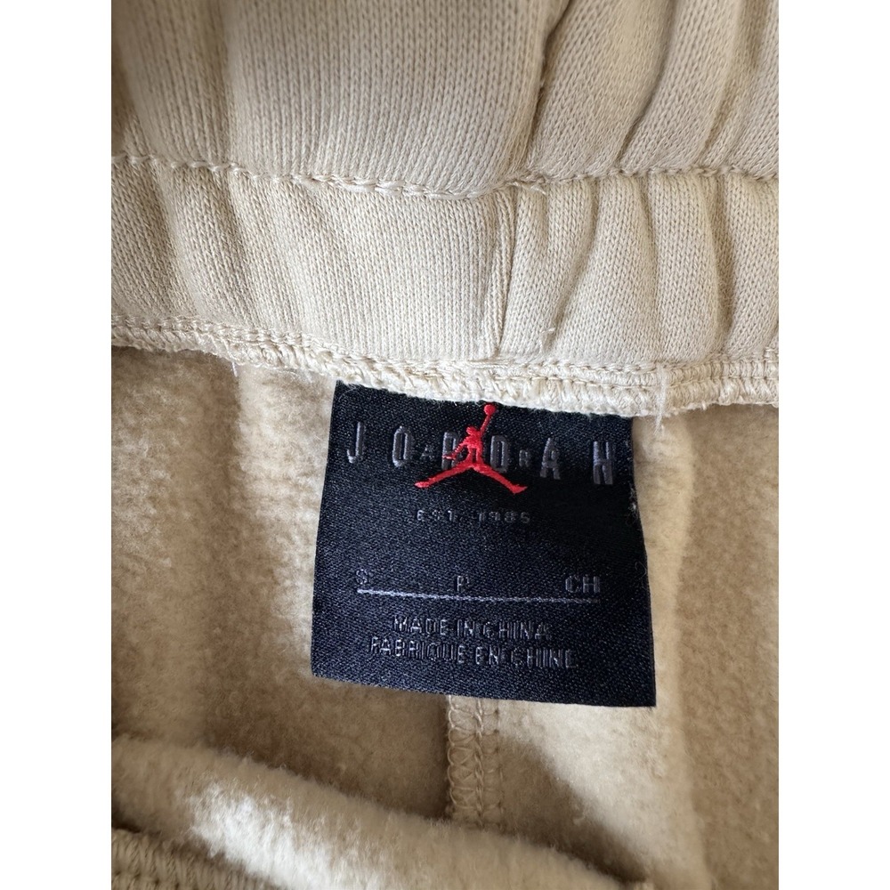 Jordan Women's Fleece Jogger Pants S Team Gold Club Gold CQ6673-783 Zip - Picture 11 of 13